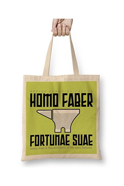 dekado Every Man Is The Architect Of His Own Fortune 02 Cloth Bag Long Handle