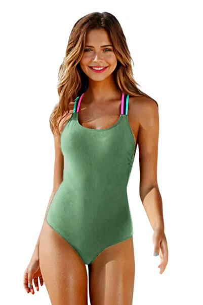 EFAYN.RO Women's swimsuit, one piece, classic model with multiple straps, siz...