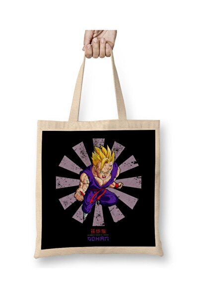dekado حقيبة Gohan Dragon Ball Z Retro اليابانية بمقبض طويل