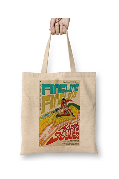 dekado Fine Line Harry Styles 02 Tote Bag Long Handle