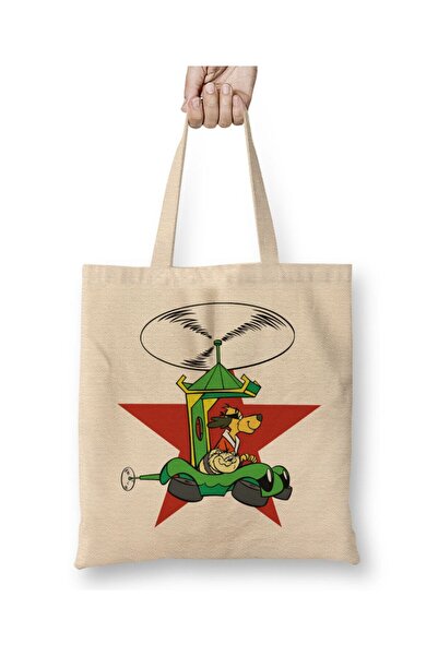 dekado The Phooeymobile Helicopter Hong Kong Phooey And Spot Tote Bag Long Ha...