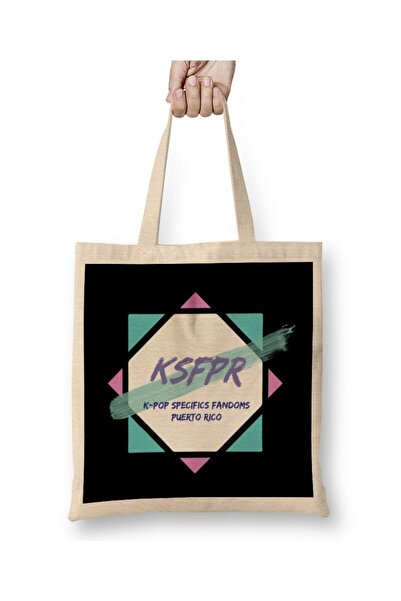 dekado Ksfpr Puerto Rican Fandom Tote Bag Long Handle