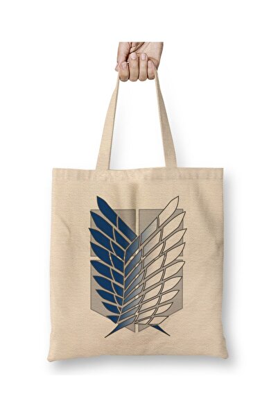 dekado Tapestry Design Tags Attackontitanmikas Wings of Freedom حقيبة قماش بم...