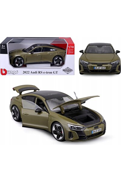 BBURAGO BBURAGO metal, 1:18, Audi RS E-Tron GT, verde
