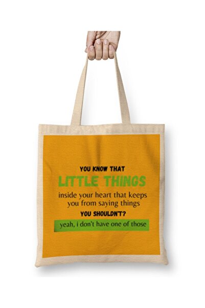 dekado You Know The Little Thing Cool Graphic Sarcastic Sarcasm حقيبة قماش مض...