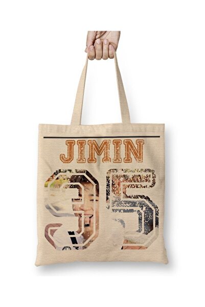 Generic Brand Bts Jimin 008 Tote Bag Long Handle