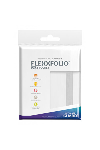 Ultimate Guard Flexxfolio 20 - 2-Pocket White