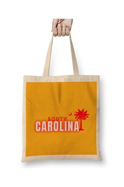 dekado South Carolina state flag gift - vintage Retro Rainbow Style Tote Bag ...