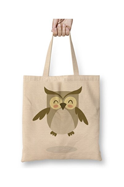 dekado Baby Animal - Buho Cloth Bag Long Handle
