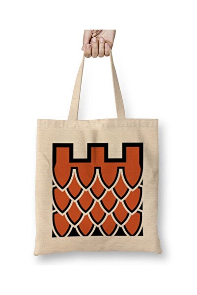 dekado Art Estampas Camisetas R6 - Castle Tote Bag Long Handle