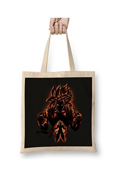 Generic Brand Goku Super Attack Tote Bag with Long Handle
