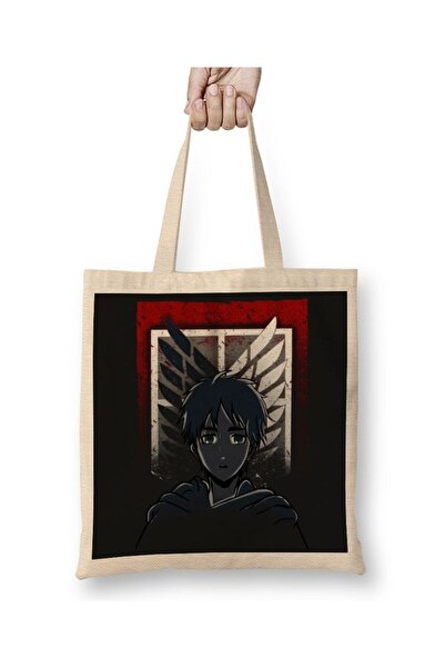Generic Brand Attack On Titan Human Hope Tote Bag Long Handle