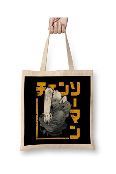 dekado Chainsaw Man 02 Cloth Bag Long Handle