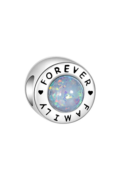 Choice72 SCZ6063 New Heart-Shaped Charms 925 Sterling Silver Flower Forever L...