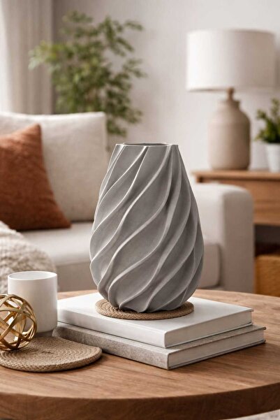 Setekshome Vază decorativă Helix 3D Print