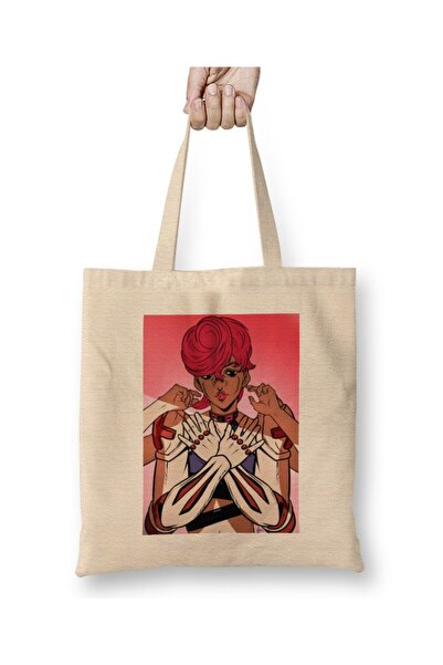 dekado Jojo Bizarre Adventure Trish Spice Gir Tote Bag Long Handle