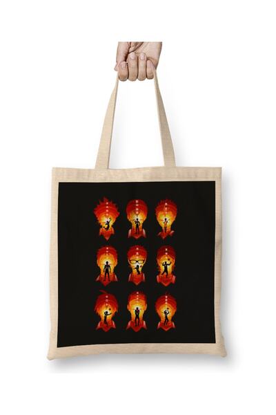 Generic Brand Haikyuu Haikyuuuuu Cloth Bag Long Handle