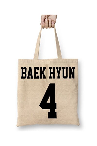 dekado حقيبة قماش Exo Baekhyun بمقبض طويل