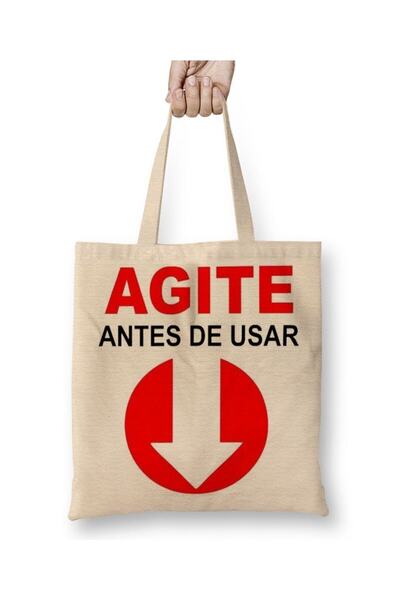 dekado Agite Antes De Usar Cloth Bag Long Handle