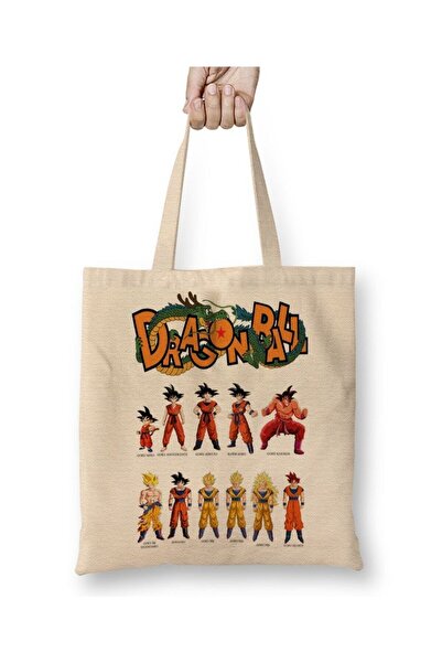 dekado Goku Dragon Ball Tote Bag Long Handle
