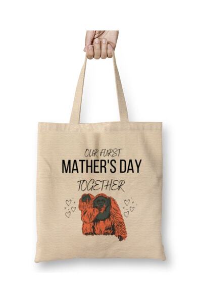 dekado Mathers Day Gift 2021 OUR FURST MATHER'S DAY TOGETHER Cloth Bag Long H...