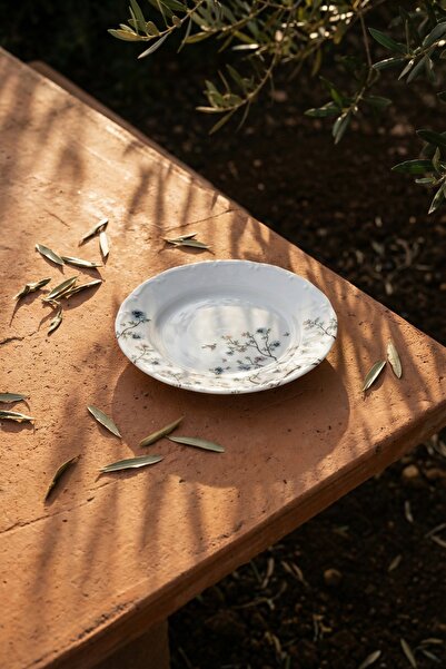 ACAR Silent Bloom Farfurie de desert din porțelan - 19 cm