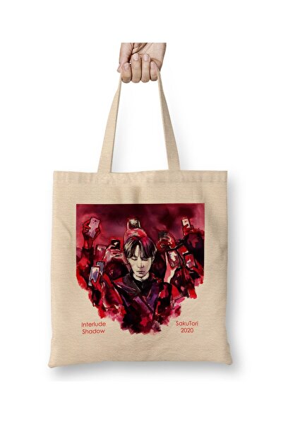 dekado Bts Suga Interlude Shadow Tote Bag Long Handle