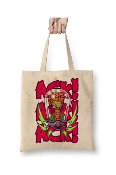 dekado Mars Attacks Cloth Bag Long Handle