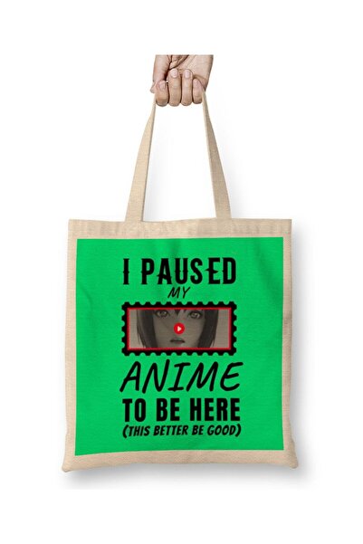 dekado Ghost In The Shell Anime And Manga Lover Gift حقيبة قماش مضحكة بمقبض طويل