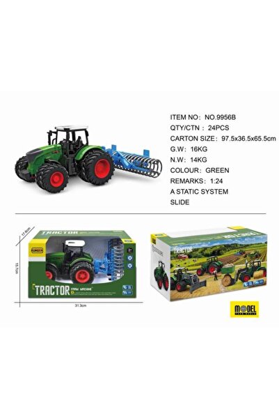 MAKSIK Tractor + Mașină Agricolă 9956B