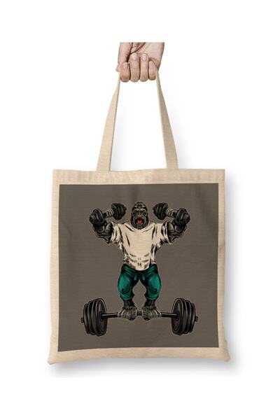 dekado Gorilla Fitness Tote Bag Long Handle