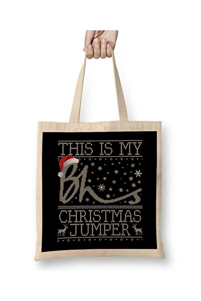 Generic Brand حقيبة حمل ذات مقبض طويل من This Is My Bhs Christmas Jumper