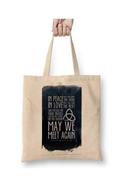 Generic Brand The 100 May We Meet Again 02 Cloth Bag Long Handle