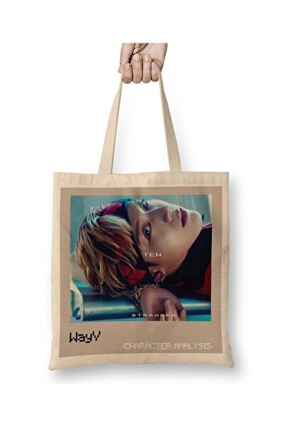 dekado Ten Wayv Take Off Character Analysis Cloth Bag Long Handle