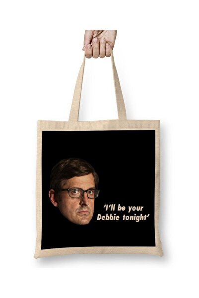 Generic Brand حقيبة يد طويلة من Louis Theroux Quote I'll Be Your Debbie Tonight