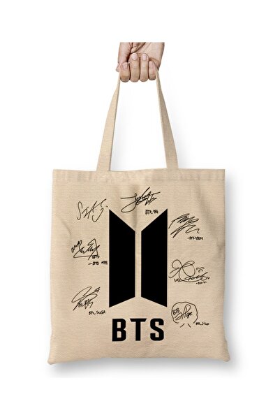 dekado BTS والتوقيعات 01 حمل حقيبة مقبض طويل