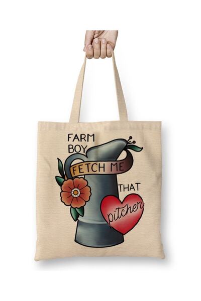 Generic Brand حقيبة قماش Princess Bride Fetch Me That Pitcher بمقبض طويل