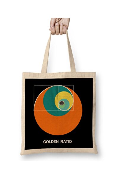 dekado حقيبة حمل ذات مقبض طويل من Maths And Science Golden Ratio Fibonacci Ci...