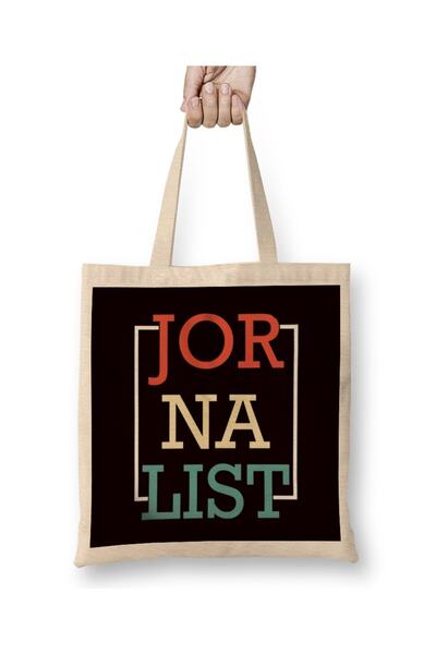 dekado Journalist Reporter Author Writer Journalism Press Free News Cloth Bag...