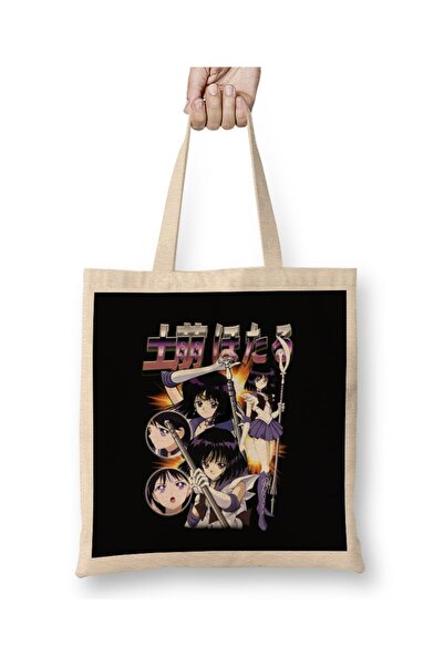 dekado Sailor Saturn Cloth Bag Long Handle