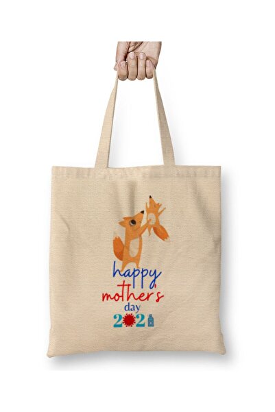 dekado حقيبة حمل Happy Mother's Day 2021 بمقبض طويل