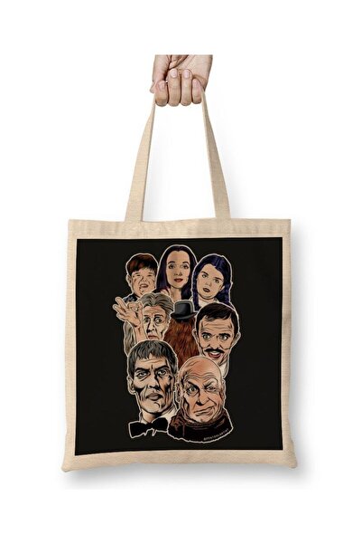 dekado Addams Family Forever Tote Bag Long Handle