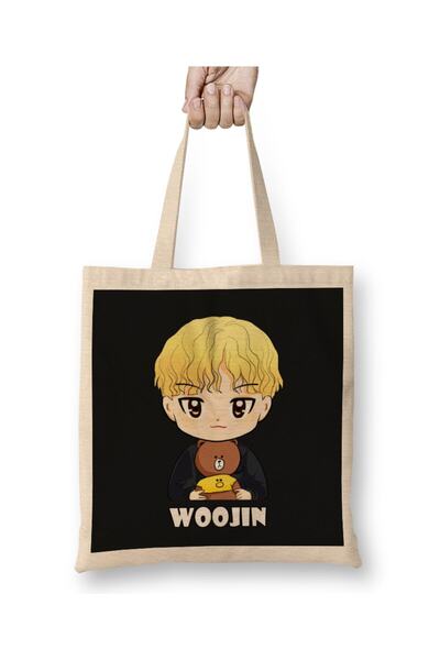 dekado Stray Kids Woojin Tote Bag Long Handle