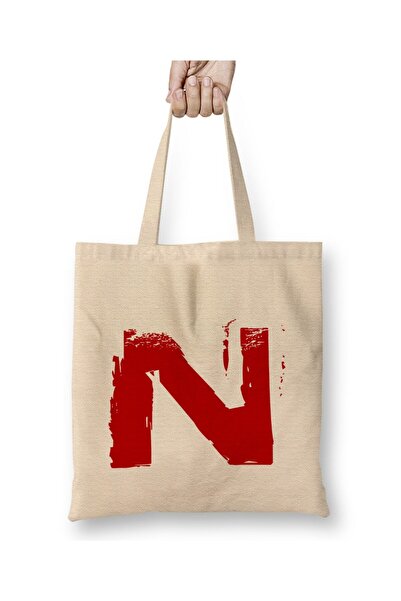 dekado Letter N Cloth Bag with Long Handle