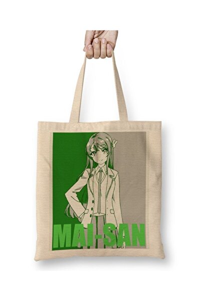 dekado Seishun Bunny Girl Mai-san Tote Bag Long Handle