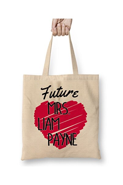 dekado حقيبة يد One Direction Future Mrs Liam Payne Love Heart بمقبض طويل