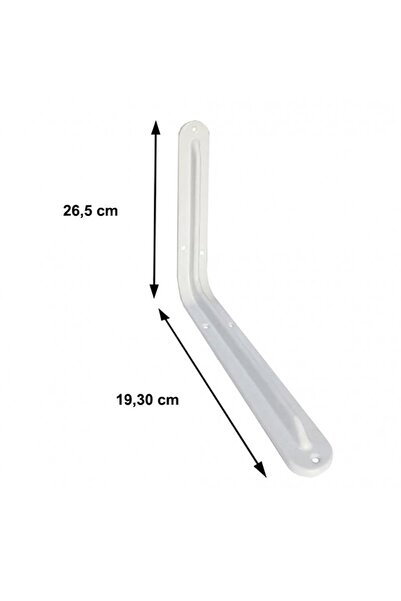 Generic Brand Under Shelf 8X10 mm White