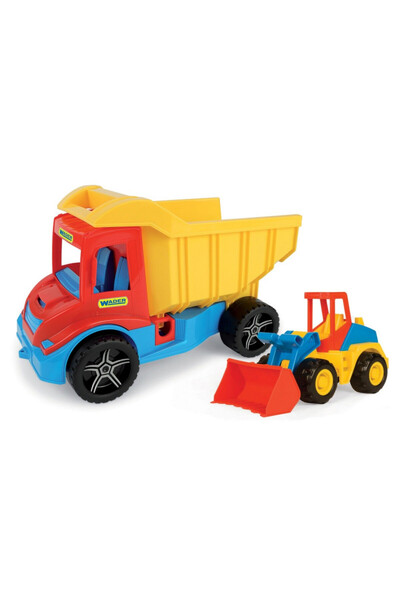 Wader Vehicule multi-axiale cu excavator