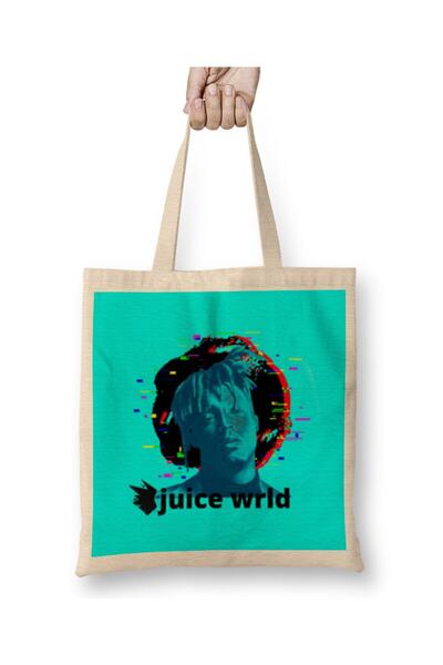 dekado Juice Wrld 999 Merch Art Cloth Bag Long Handle