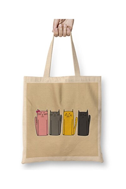 dekado Cat Lover Gifts For Women MEN Tote Bag Long Handle